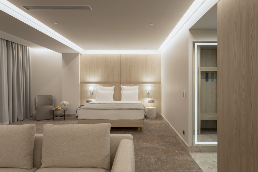 Дизайн номера Med Suite Crystal в санатории Кристалл