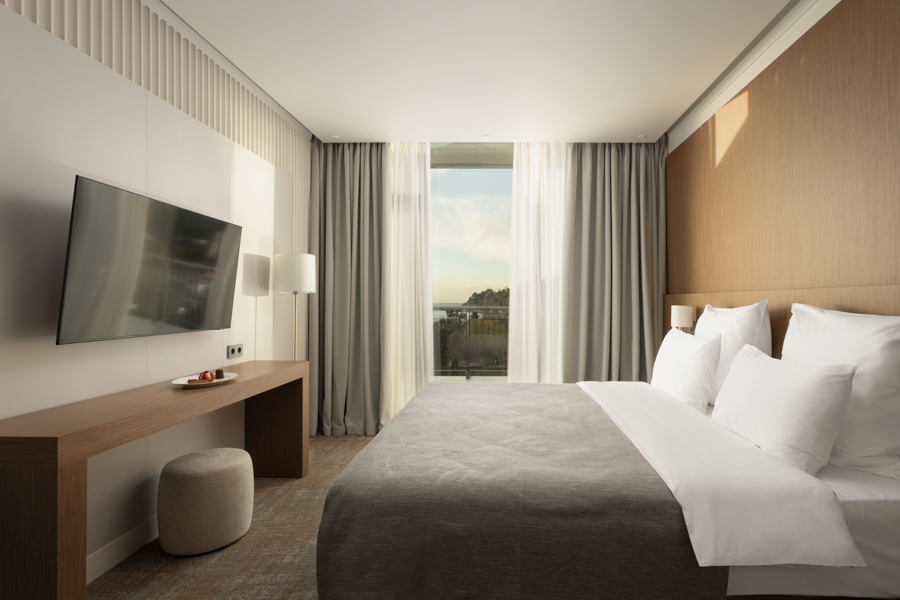 Дизайн номера Premium Suite в санатории Кристалл