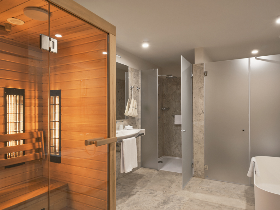 Дизайн номера Med Suite Crystal в санатории Кристалл