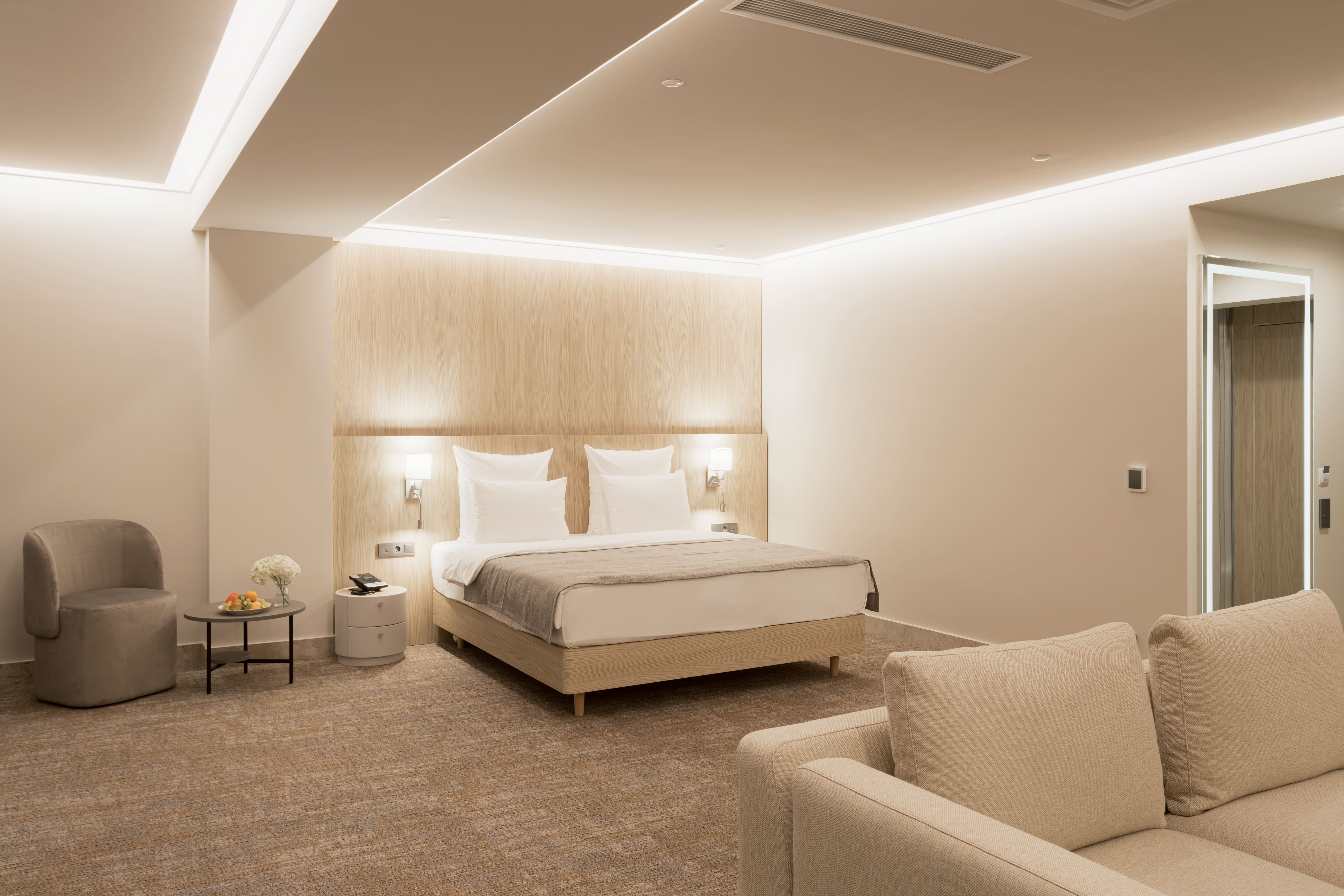 Дизайн номера Мед Сьюит "Кристалл" в санатории Кристалл