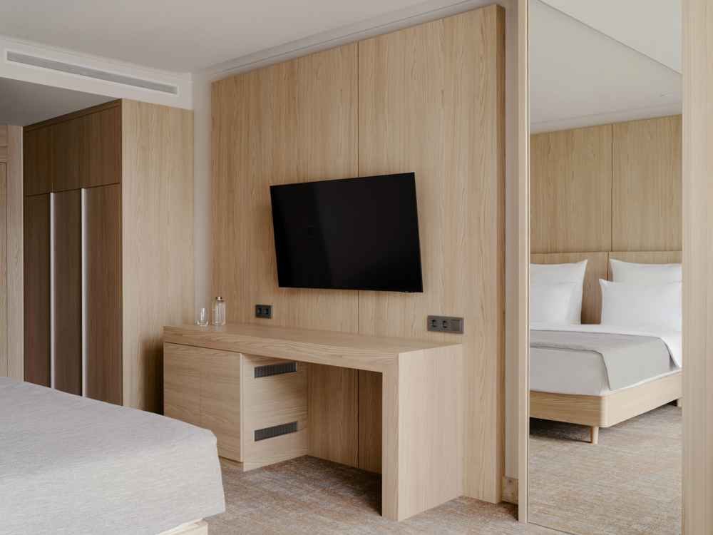 Дизайн номера Делюкс в санатории Кристалл