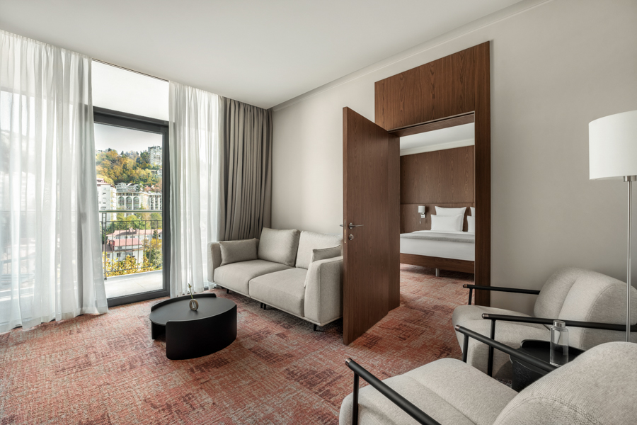 Дизайн номера Suite в санатории Кристалл