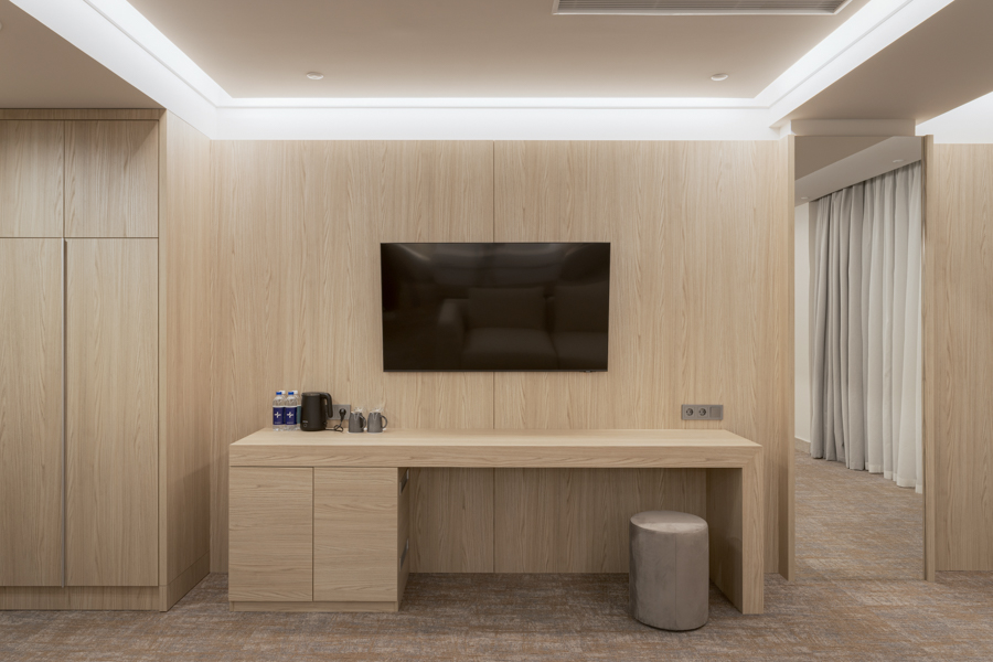 Дизайн номера Med Suite Crystal в санатории Кристалл