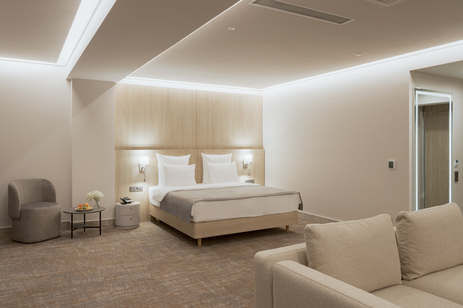 Дизайн номера Med Suite Crystal в санатории Кристалл