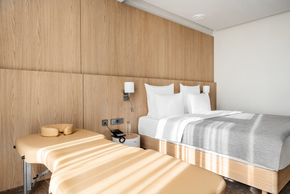 Дизайн номера Мед Сьюит в санатории Кристалл