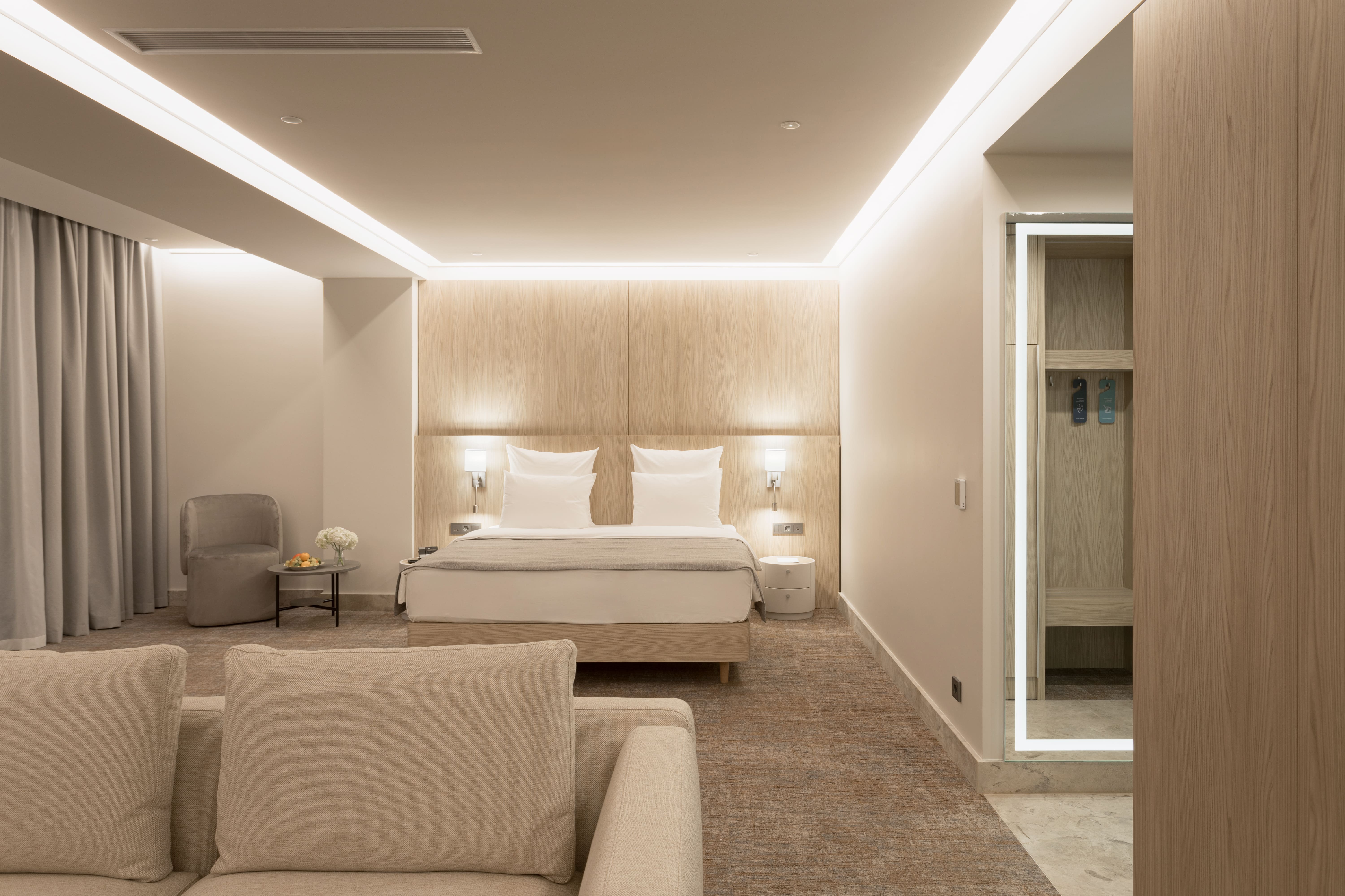 Дизайн номера Мед Сьюит "Кристалл" в санатории Кристалл