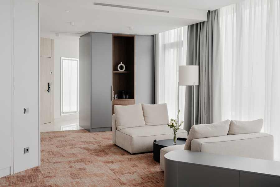 Дизайн номера Junior в санатории Кристалл