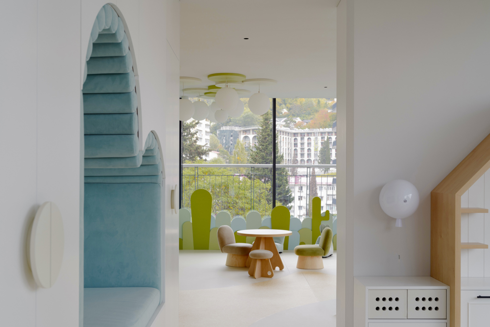 Пространства для жизни  санатория Кристалл в Сочи