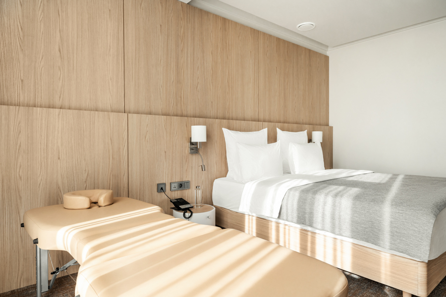 Дизайн номера Med Suite Crystal в санатории Кристалл