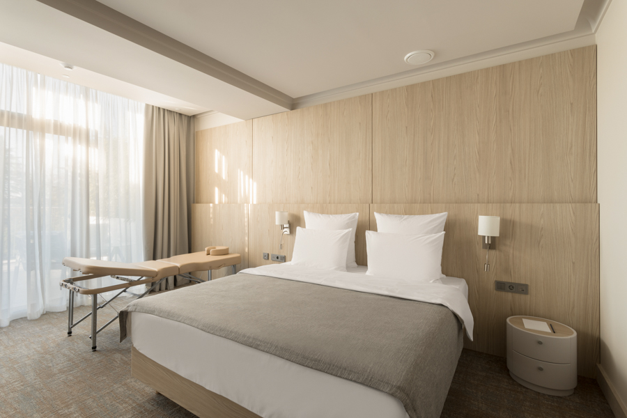 Дизайн номера Med Suite в санатории Кристалл