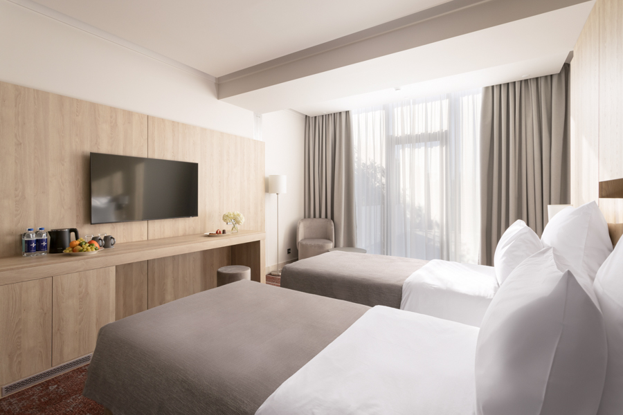 Дизайн номера Делюкс в санатории Кристалл