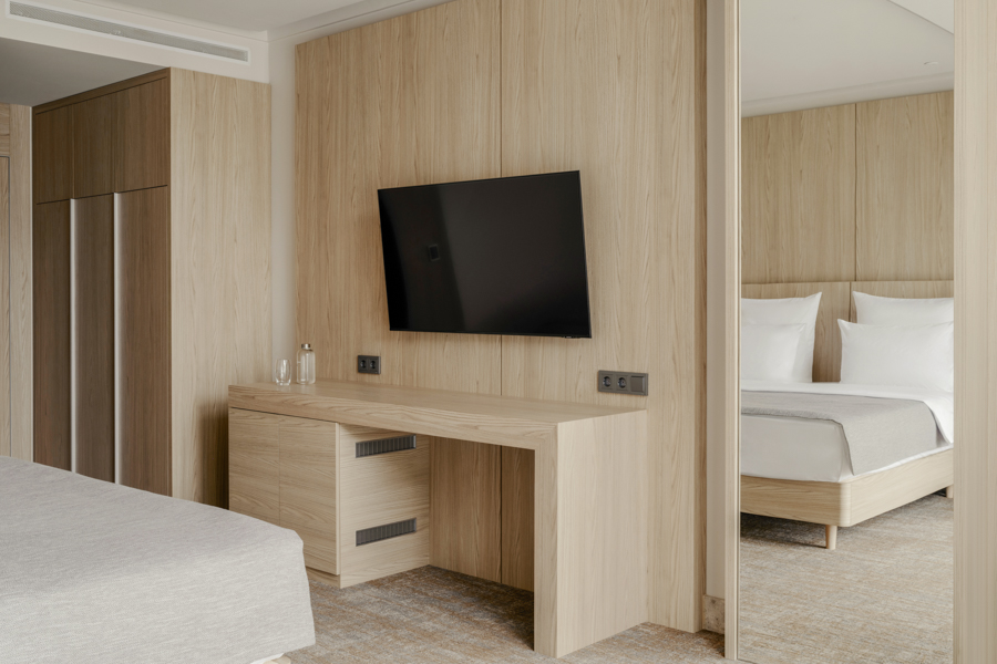 Дизайн номера Делюкс в санатории Кристалл