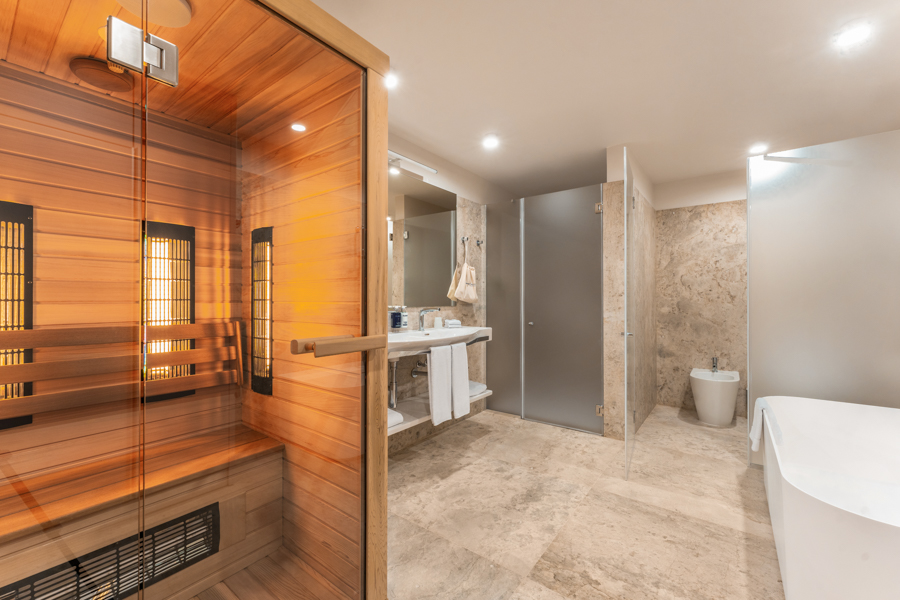 Дизайн номера Med Suite в санатории Кристалл