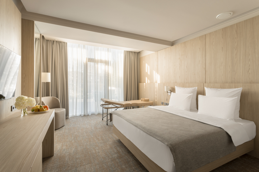 Дизайн номера Med Suite в санатории Кристалл