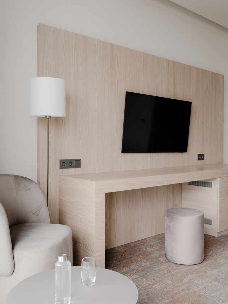 Дизайн номера Мед Сьюит "Кристалл" в санатории Кристалл