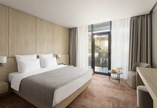 Номер Стандарт с видом во двор в санатории Кристалл