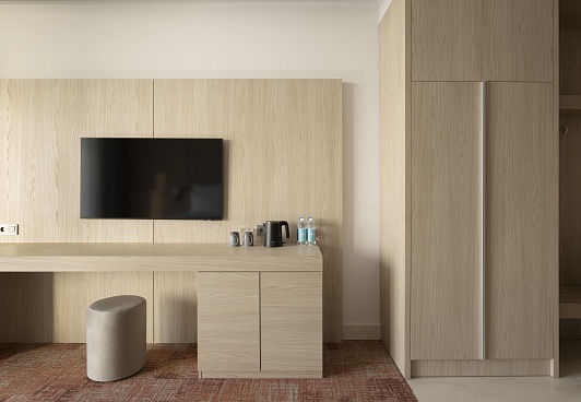 Номер Стандарт с видом во двор в санатории Кристалл