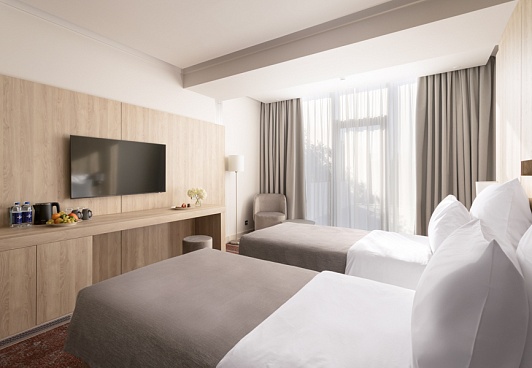 Номер Делюкс в санатории Кристалл